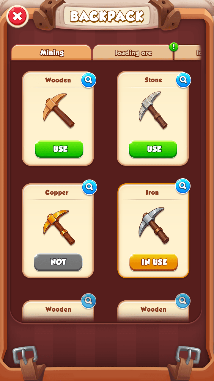 Eco Empire Backpack UI